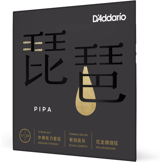 D'Addario PIPA01 Pipa Strings, Medium Tension, 17-39