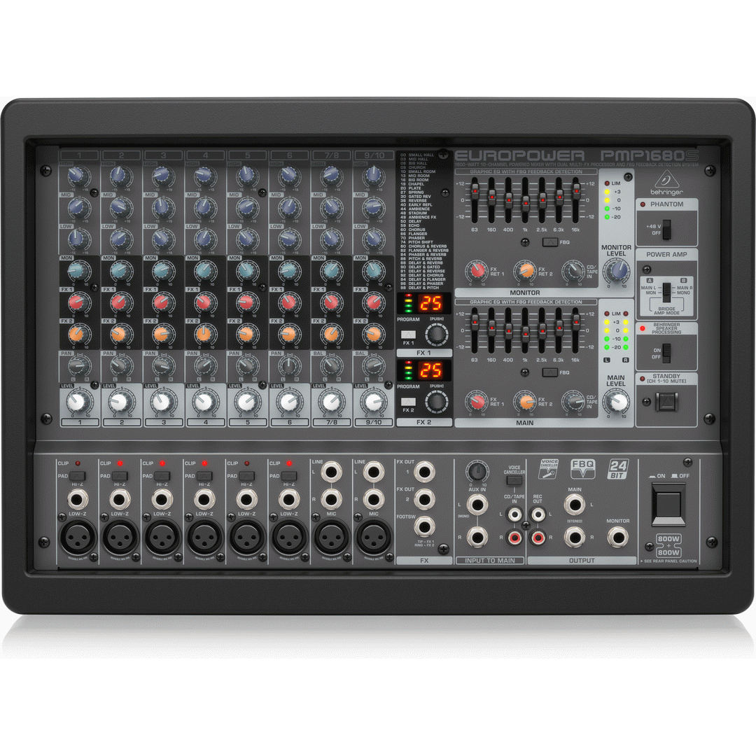 Behringer Europower PMP1680S Powered Mixer