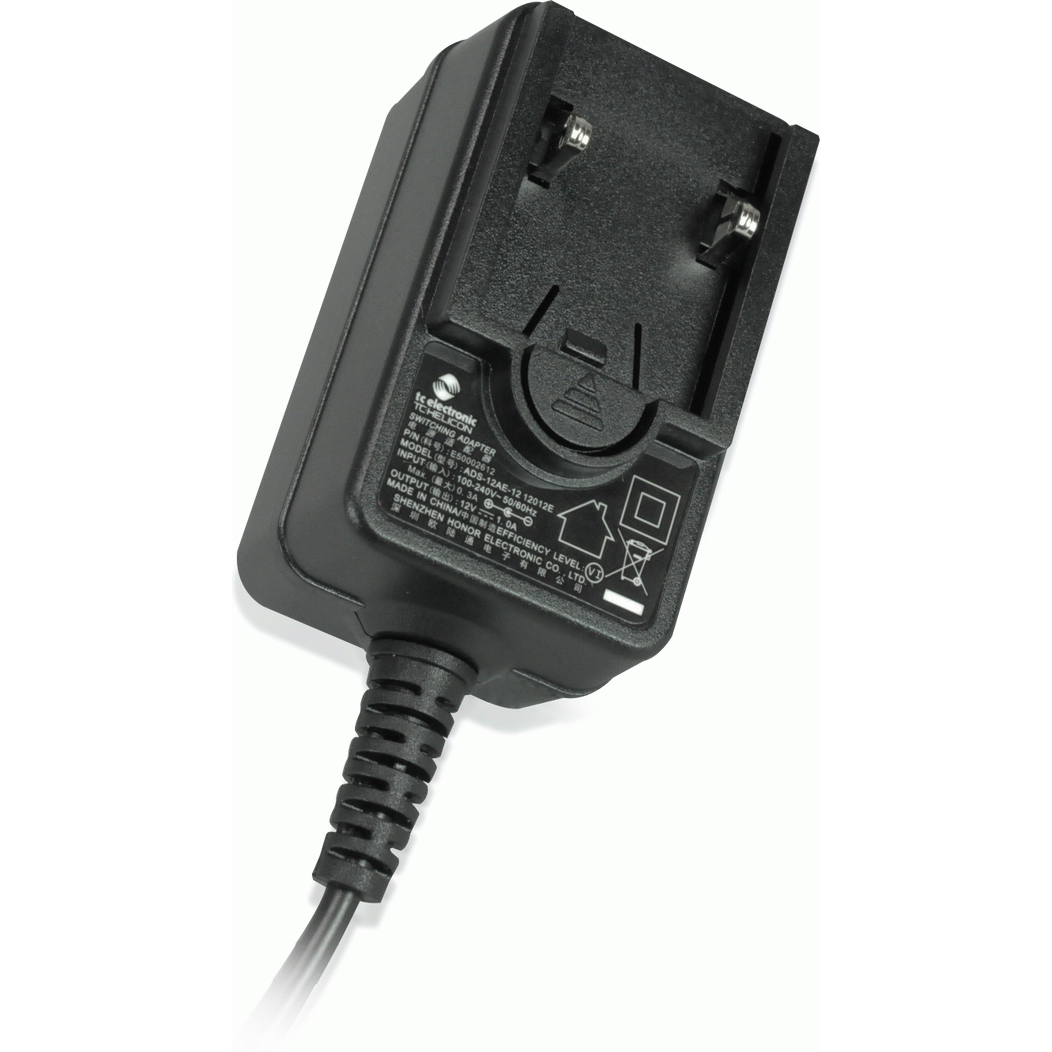 TC Helicon Powerplug 12 Power Adaptor 12V