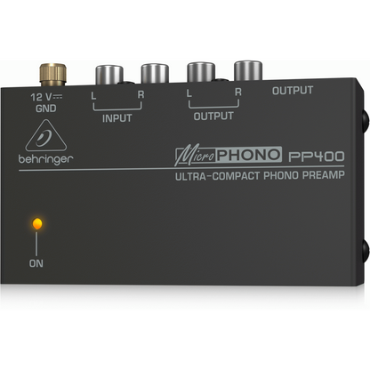 Behringer Microphono PP400 Phono Preamp