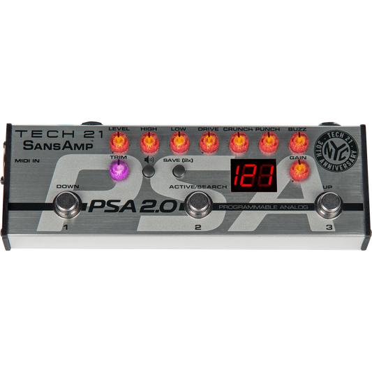 TECH 21 PSA 2.0 Programmable Preamp Pedal