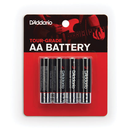 D'Addario AA Battery, 4-Pack