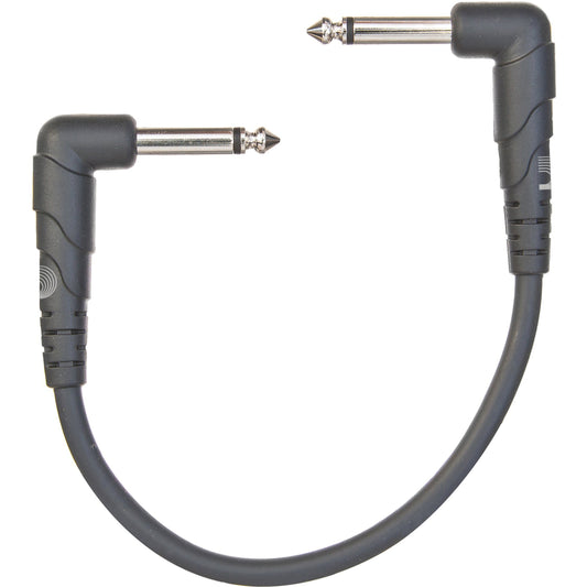 D'Addario Classic Series Patch Cable, 3-Pack, 6 inches