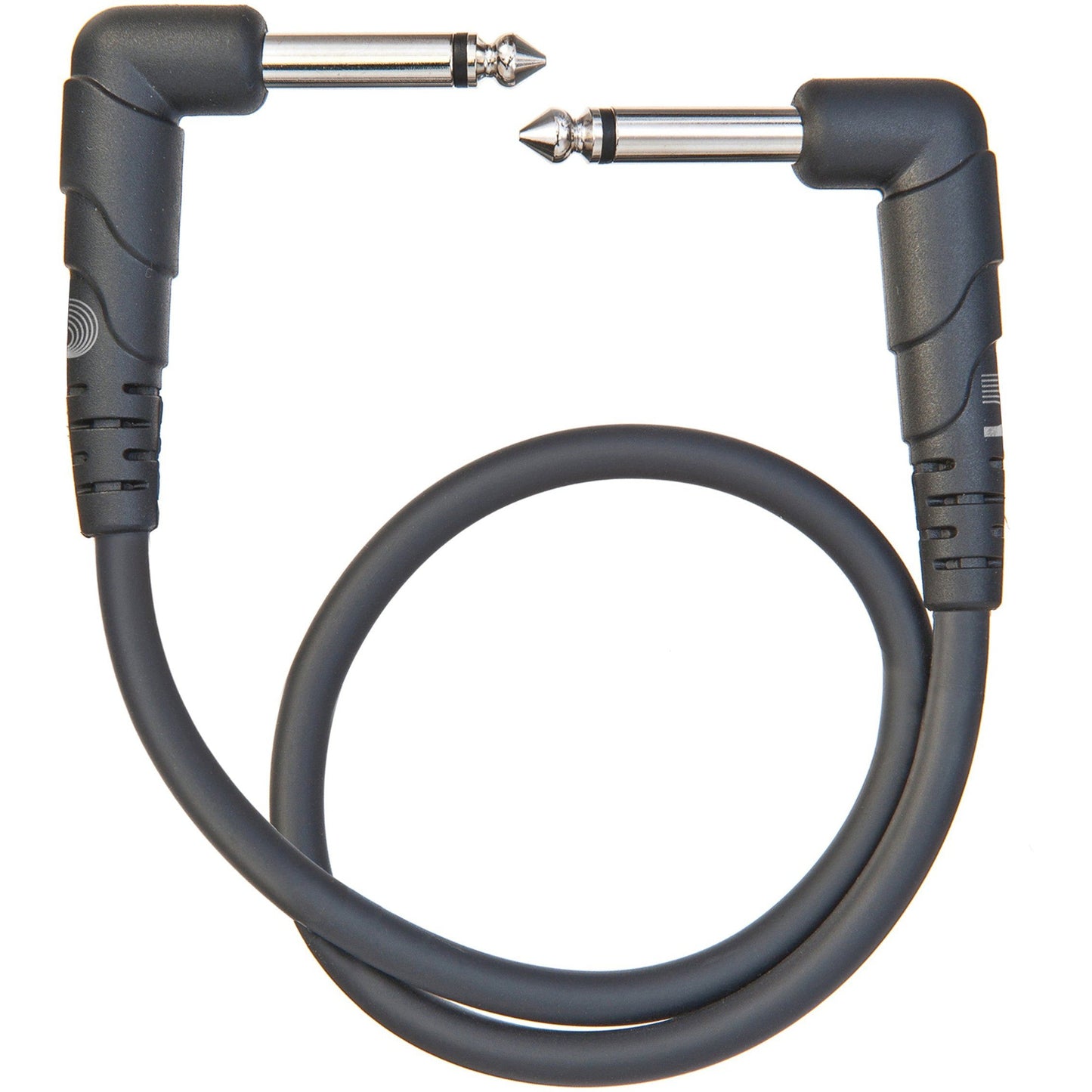 D'Addario Classic Series Patch Cable, Right-Angle, 1 Foot