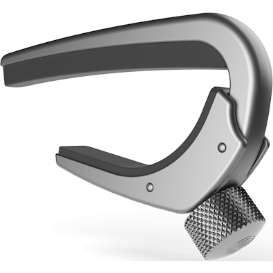D'Addario Pro Capo (Acoustic/Electric) – Silver
