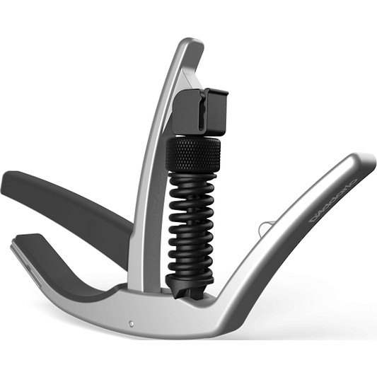 D'Addario Artist Capo (Acoustic/Electric) – Silver
