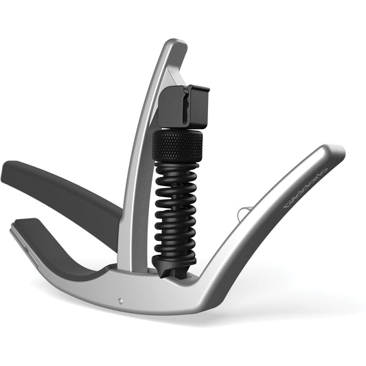 D'Addario Artist Capo, Silver Finish