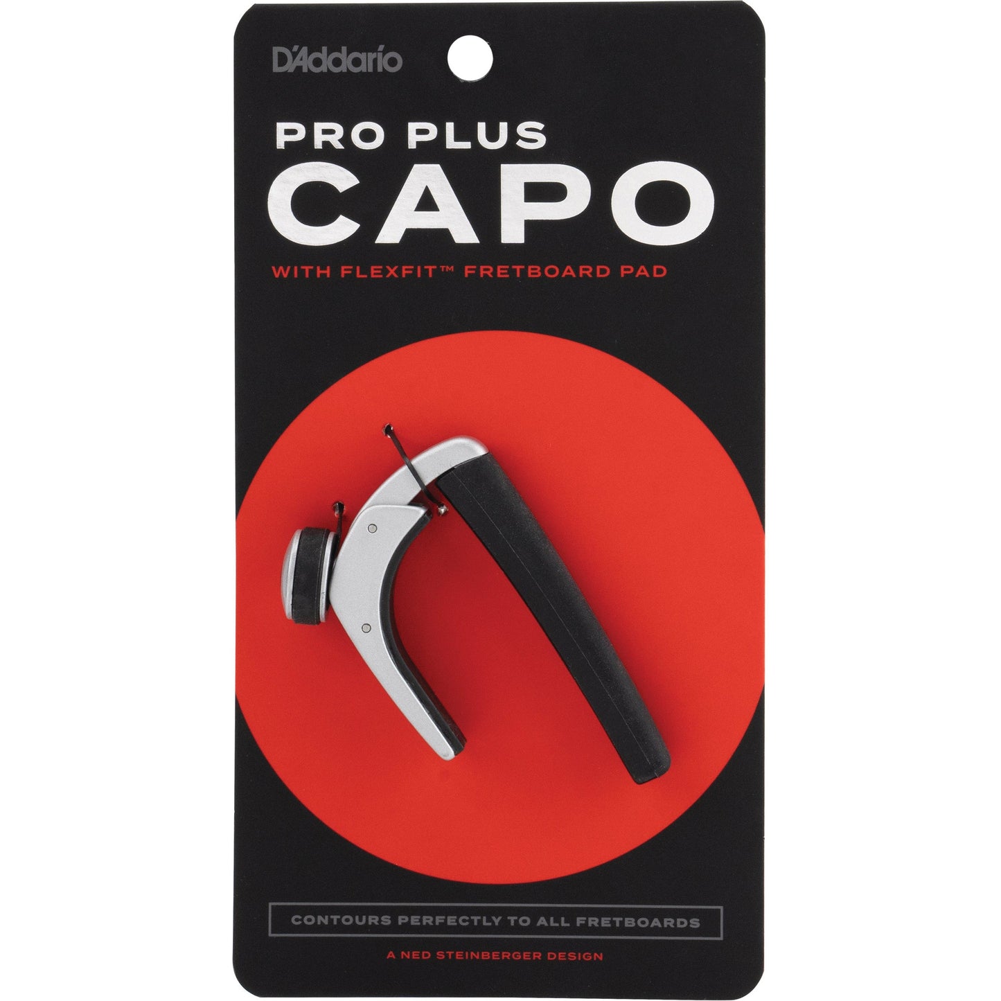 D'Addario Pro Plus Capo, Silver