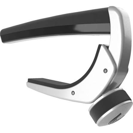 D'Addario Pro Plus Capo (Acoustic/Electric) – Silver