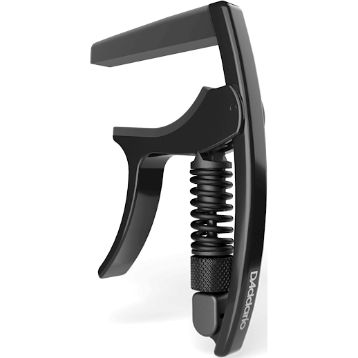 D'Addario Tri-Action Capo (Ukulele) – Black