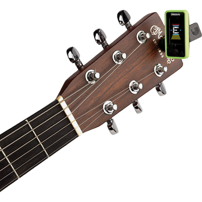 D'Addario Eclipse Headstock Tuner, Green