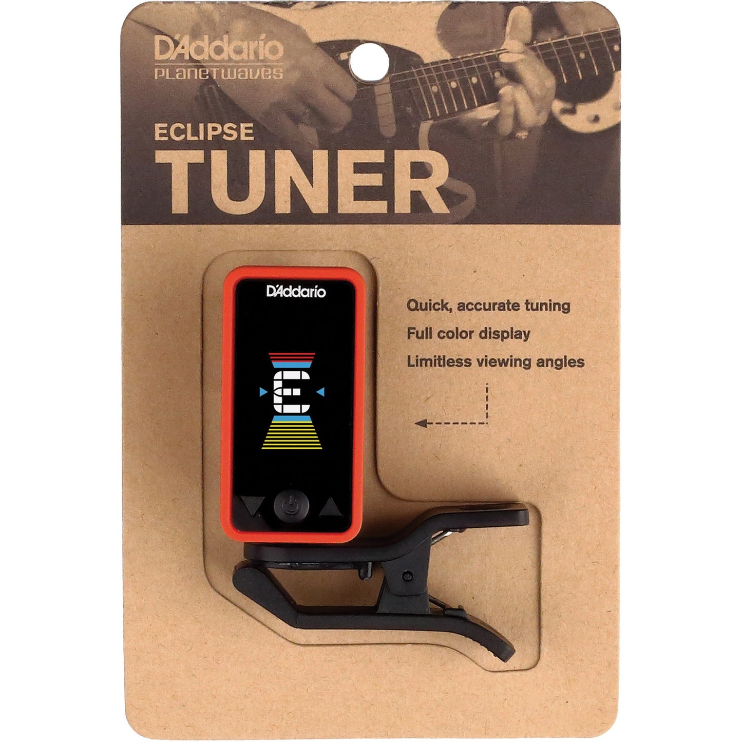 D'Addario Eclipse Headstock Tuner, Red