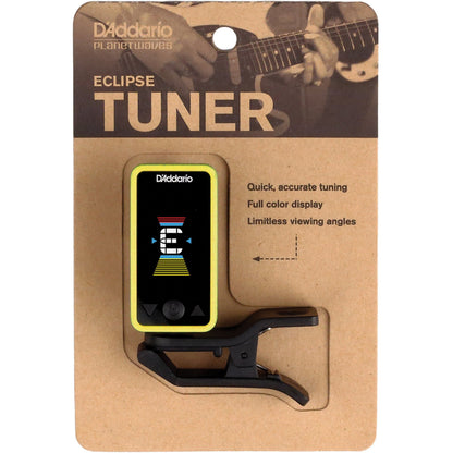 D'Addario Eclipse Headstock Tuner, Yellow