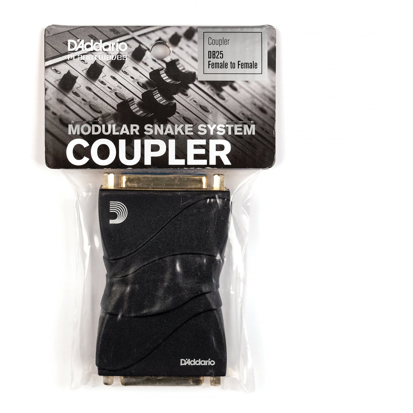 D'Addario Modular Snake DB25 Female Coupler