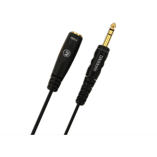 D'Addario Headphone Extension Cable – 10 Foot