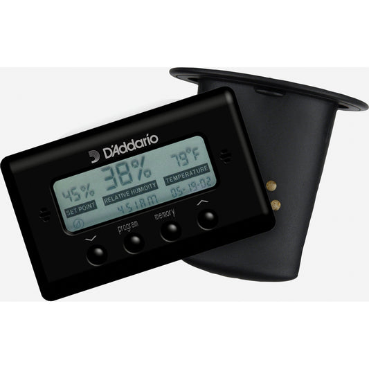 D'Addario Acoustic Guitar Humidifier with Digital Humidity & Temperature sensor