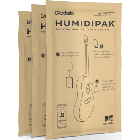 D'Addario Humidipak System Replacement Packets (3 Pack)