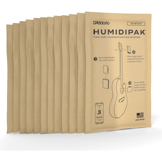 D'Addario Two-Way Humidification Replacement 12 Pack