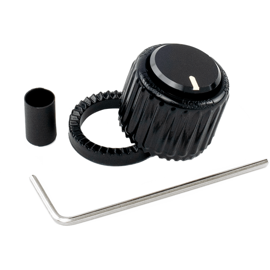 D'Addario LokNob – Black – Large