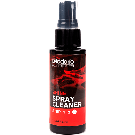 D'Addario Shine Instant Spray Cleaner 1oz.