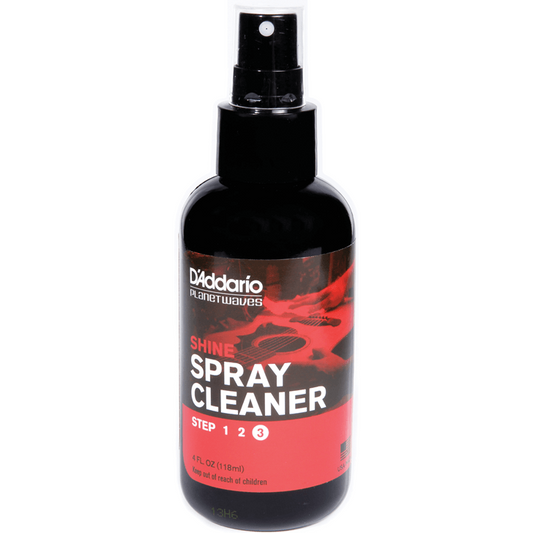 D'Addario Shine Instant Spray Cleaner 4oz.