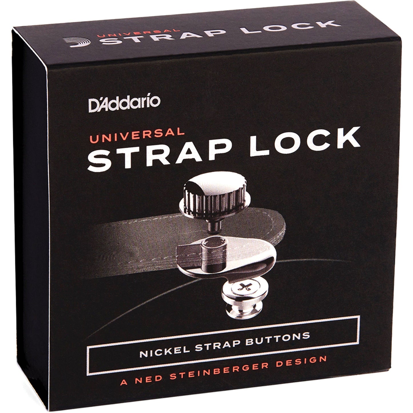 D'Addario Universal Strap Lock System, Nickel