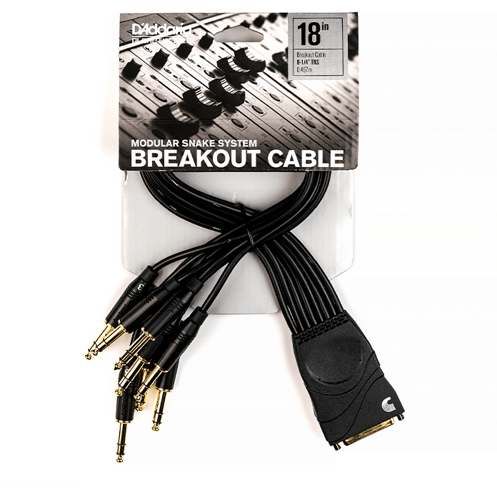 D'Addario Modular Snake TRS Breakout