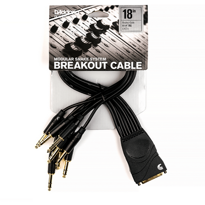 D'Addario Modular Snake TRS Breakout