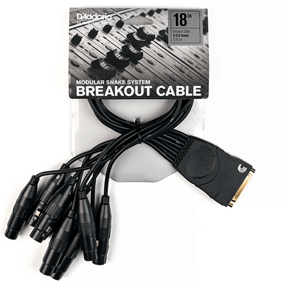 D'Addario Modular Snake XLR Female Breakout