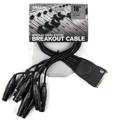 D'Addario Modular Snake XLR Female Breakout