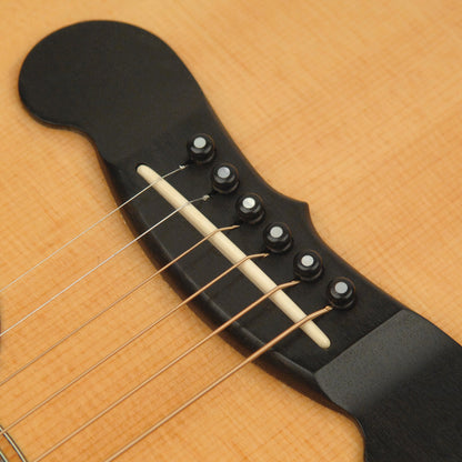 D'Addario Ebony Bridge Pins with End Pin Set, Pearl Inlay