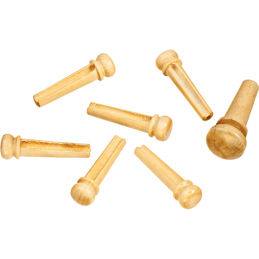 D'Addario Boxwood Bridge Pins w/End Pin Set