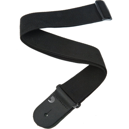 D'Addario Polypropylene Guitar Strap, Black