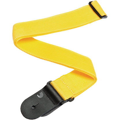 D'Addario Polypropylene Guitar Strap, Yellow