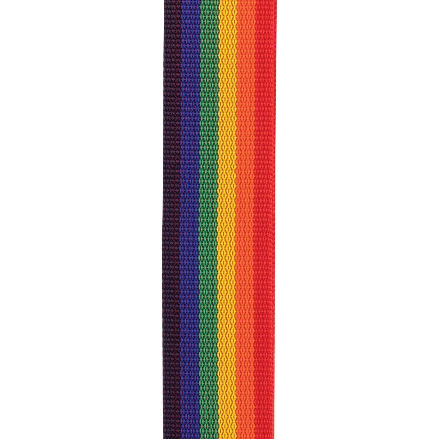 D'Addario Auto Lock Polypro Guitar Strap, Rainbow