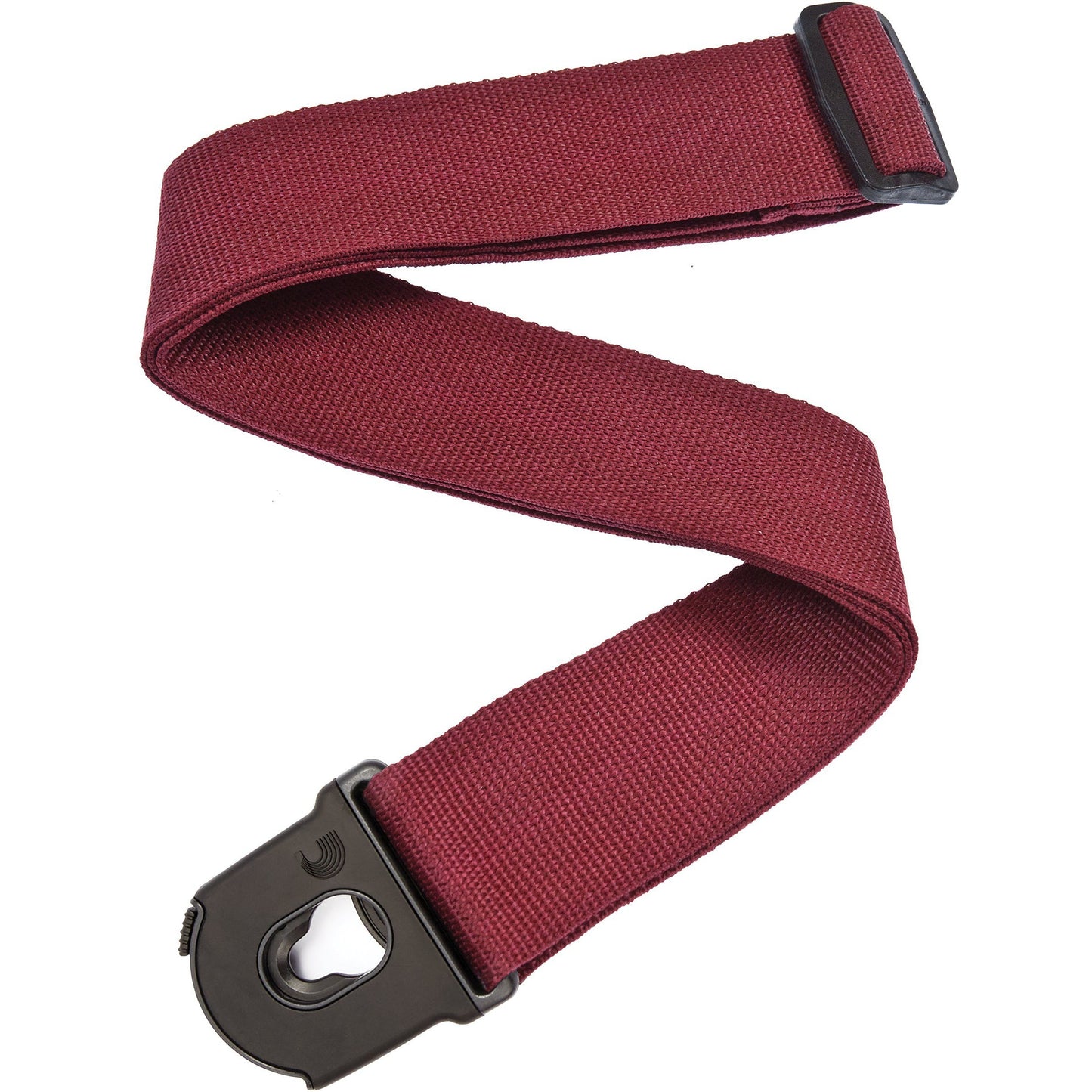 D'Addario Planet Lock Guitar Strap, Polypropylene, Red