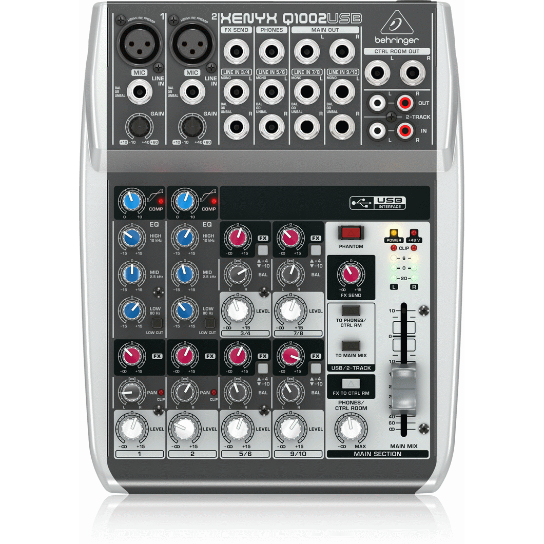 Behringer XENYX Q1002USB Mixer