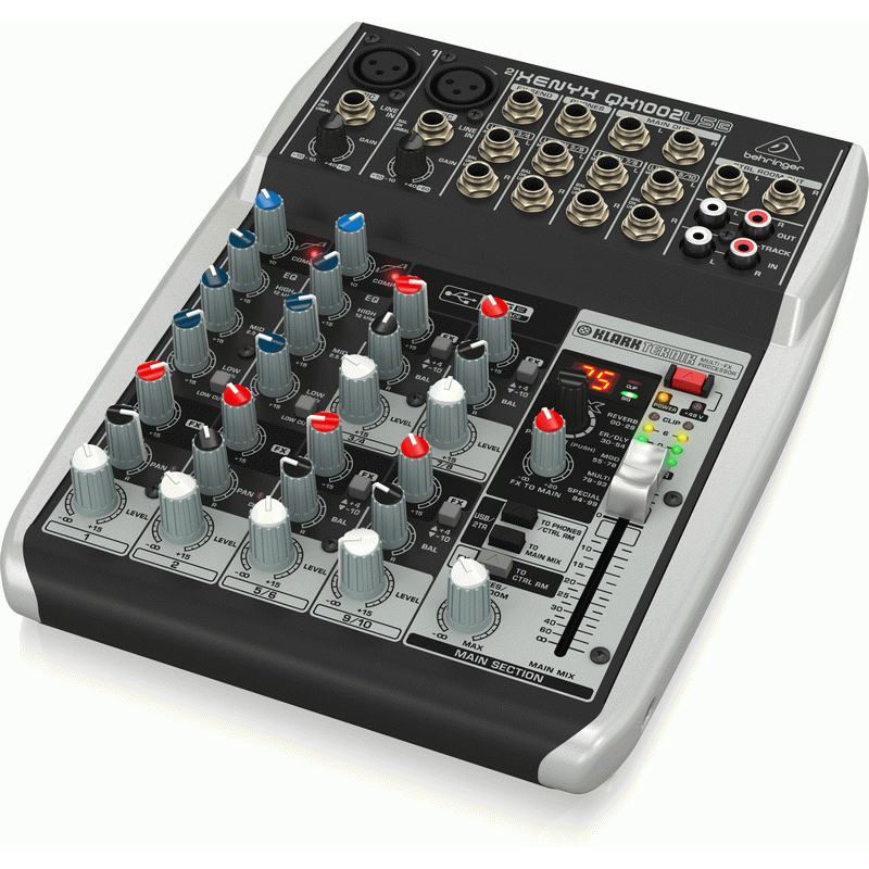 Behringer XENYX QX1002USB Mixer