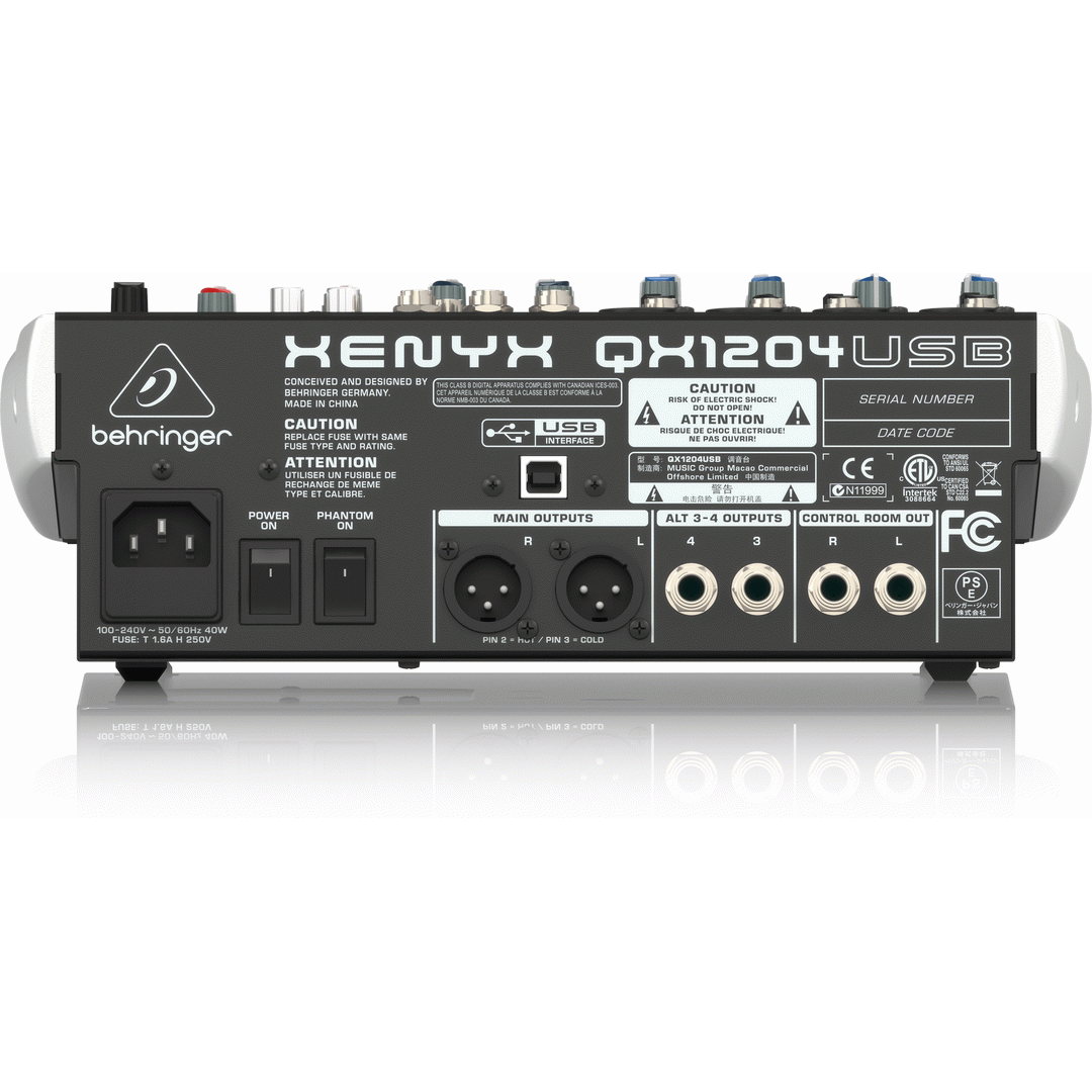 Behringer XENYX QX1204USB Mixer