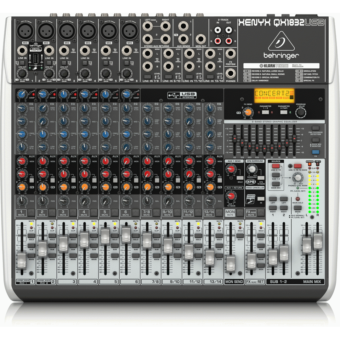 Behringer XENYX QX1832USB Mixer