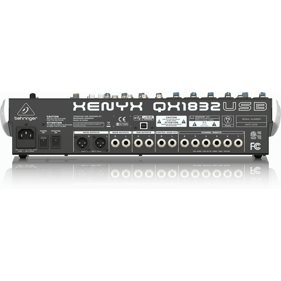 Behringer XENYX QX1832USB Mixer