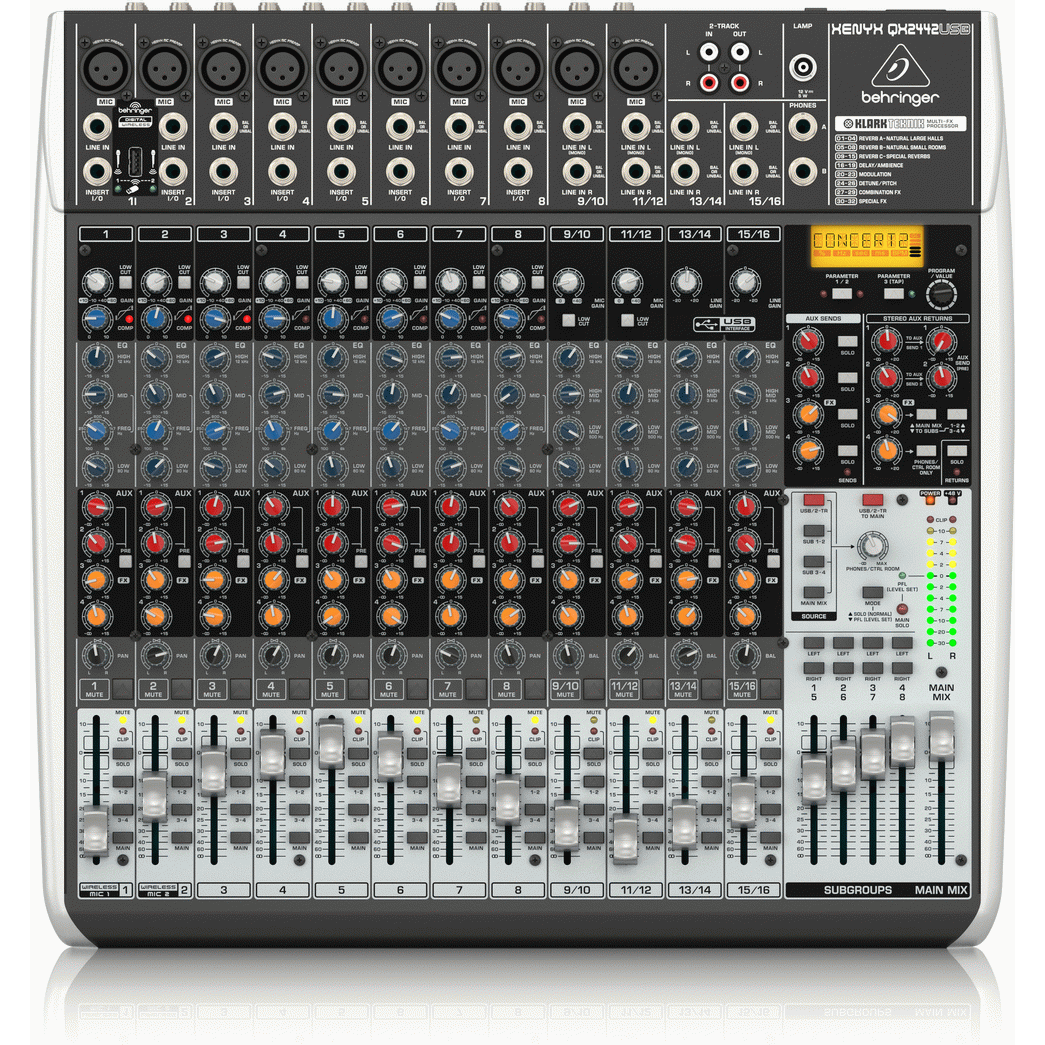 Behringer XENYX QX2442USB Mixer