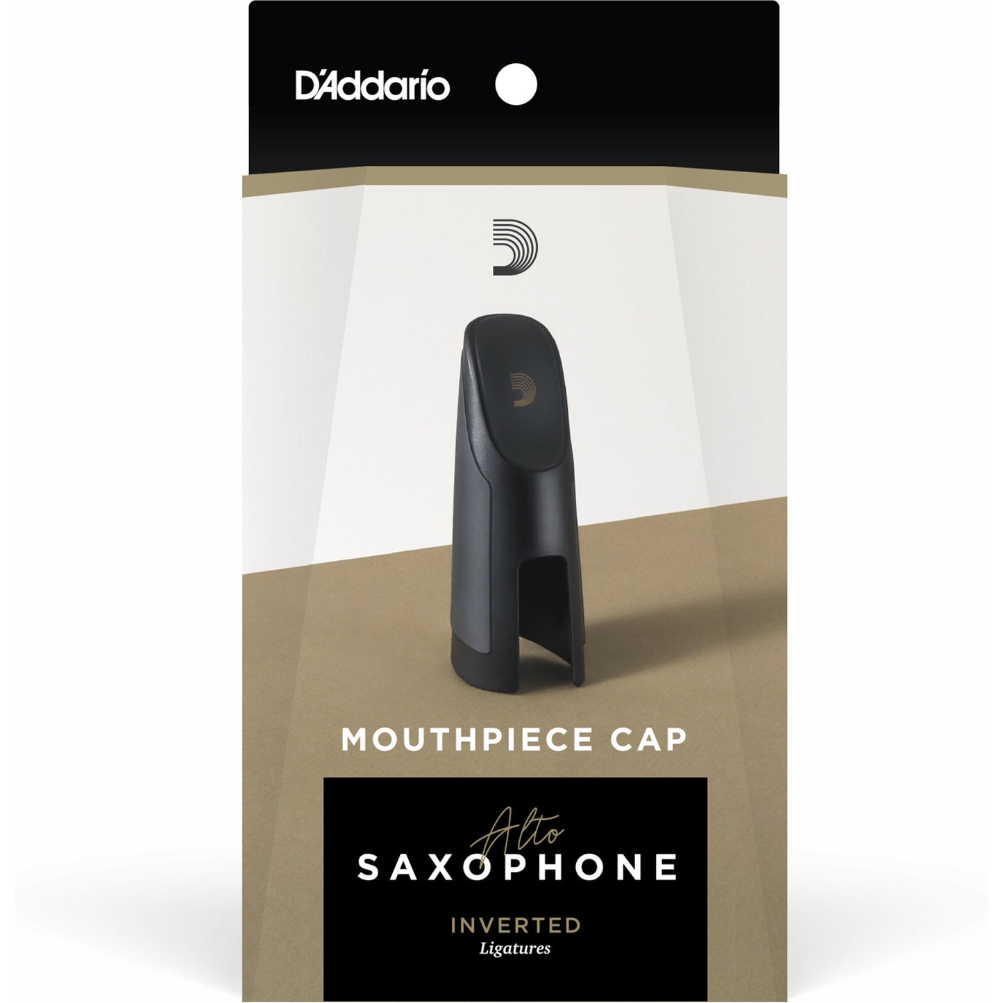 D'Addario Mouthpiece Cap, Alto Saxophone, Fits Inverted Metal Ligatures