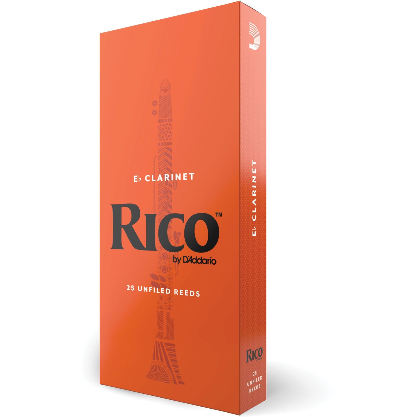 Rico by D'Addario Eb Clarinet Reeds, Strength 1.5, 25-Pack