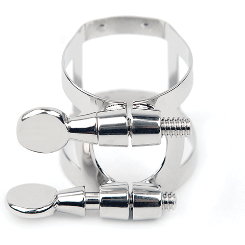 Rico Ligature & Cap – Tenor/Baritone Saxophone (Graftonite/Metalite Mouthpieces) – Nickel