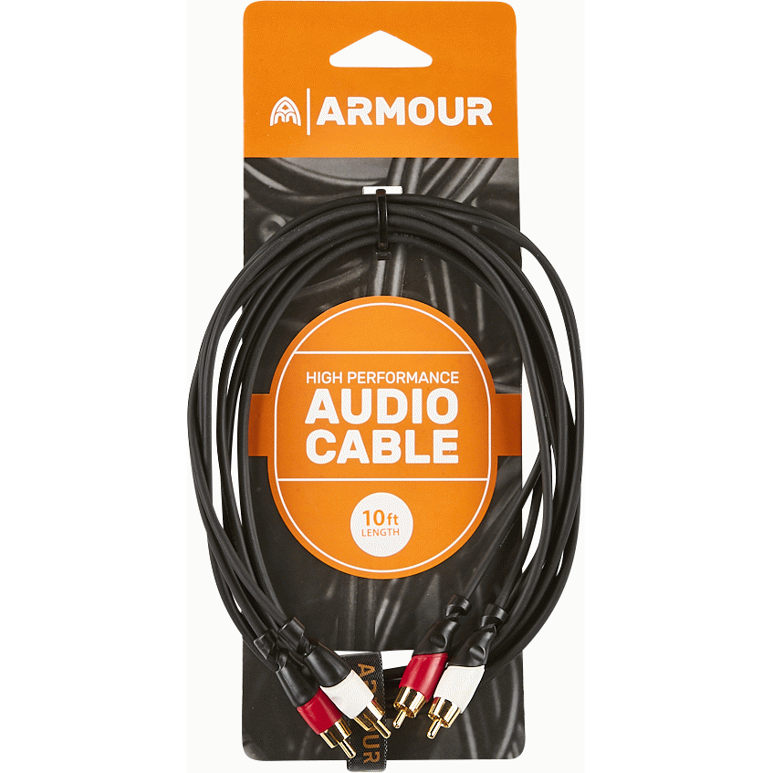 Armour RCA22 2 x RCA to 2 x RCA Cable