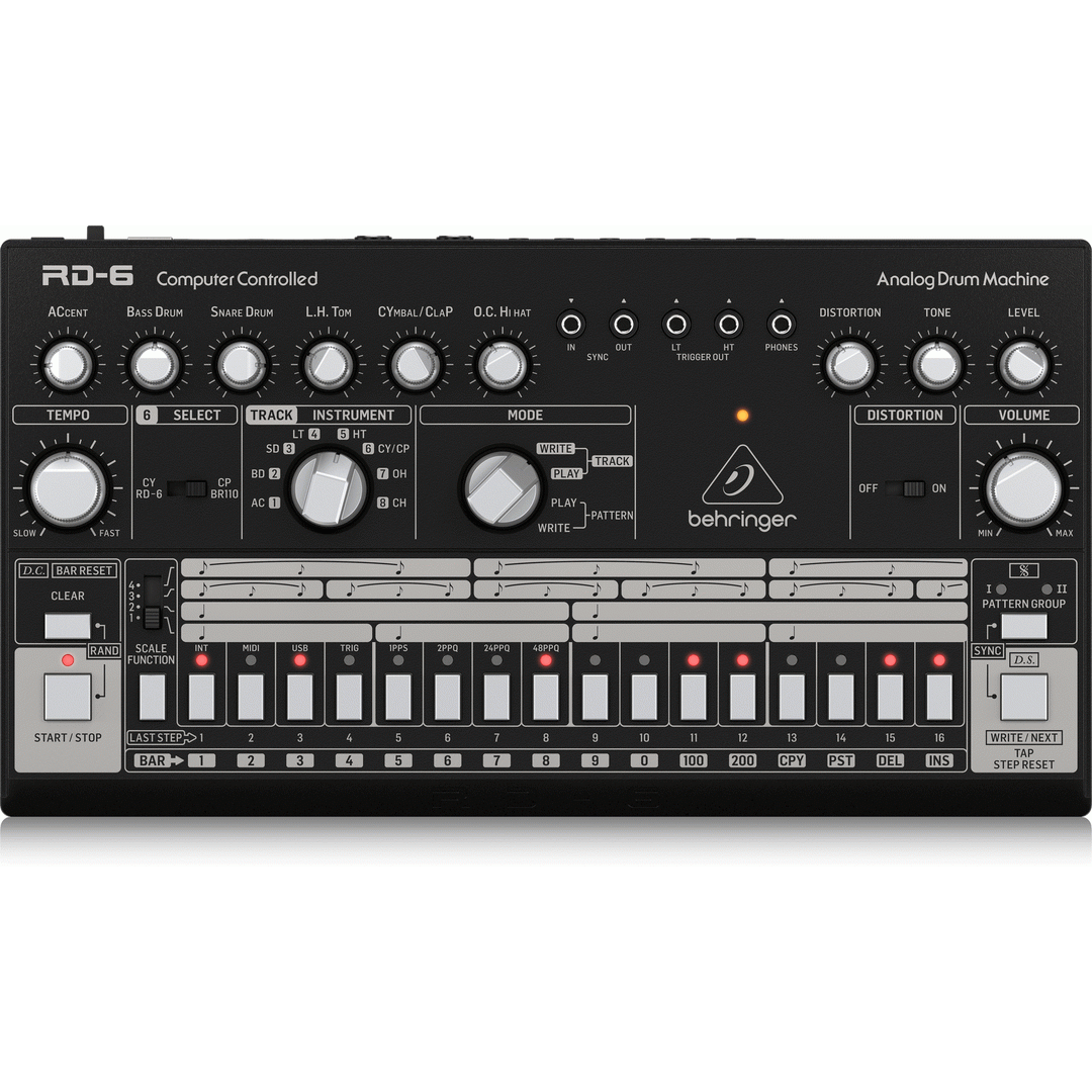 Behringer RD-6-BK Analog Drum Machine