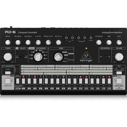 Behringer RD-6-BK Analog Drum Machine