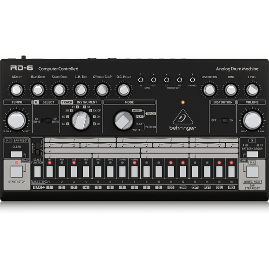 Behringer RD-6-BK Analog Drum Machine