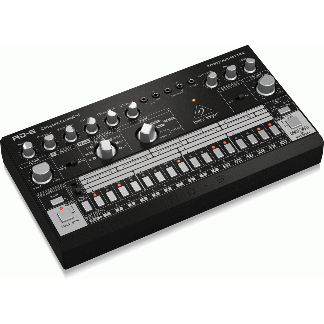 Behringer RD-6-BK Analog Drum Machine